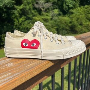 CdG PLAY x Converse Women's Chuck Taylor All Star Peek-A-Boo Low-Top Sneakers